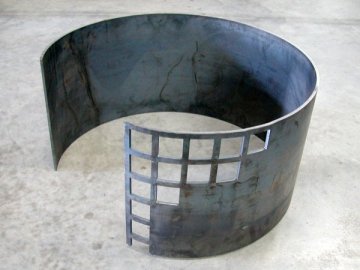 Xarxes VI, Acer,80 x 40 x 40 cms. 2003_w600_h450